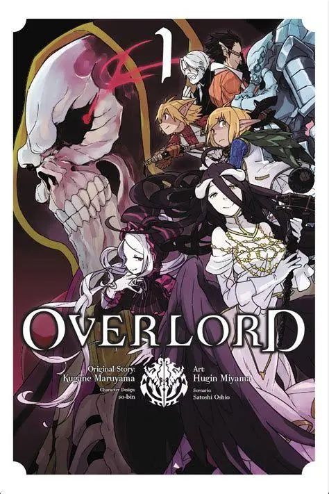 Art Style Manga Overlord Seni lukis manga Overlord oleh Hugin Miyama