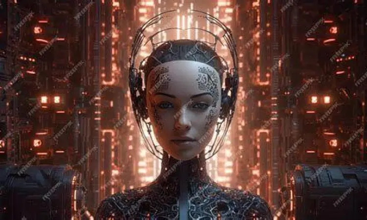 Interface hologram mesin nano di mata Yeo-Woon