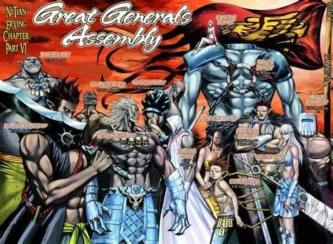 Prajurit Dark Ones Pasukan Dark Ones dalam Feng Shen Ji