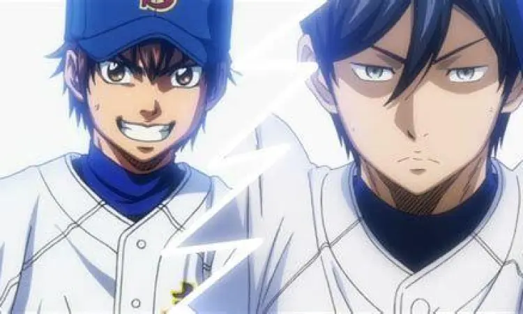 Rivalitas Sawamura dan Furuya Persaingan Eijun Sawamura dan Furuya Satoru dalam manga