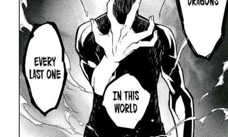 Panel pertarungan epik dalam manga Ragna Crimson