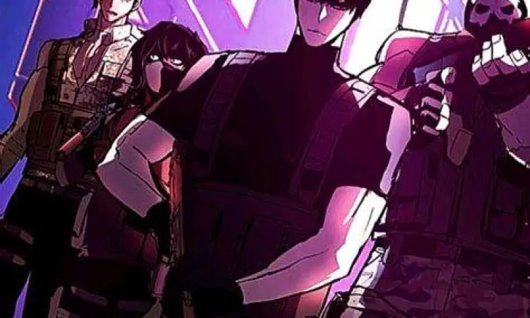 Kualitas seni panel aksi Mercenary Enrollment