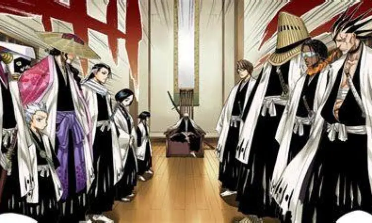 Para Kapten Gotei 13 dalam manga Bleach