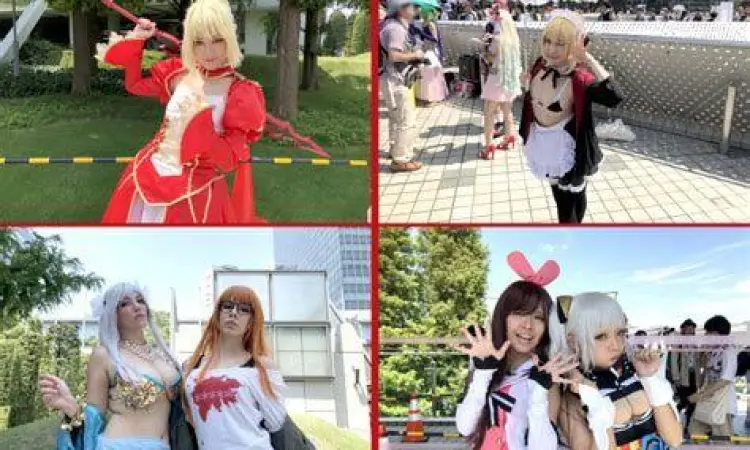 Komunitas penggemar manga sedang berkumpul di acara konvensi