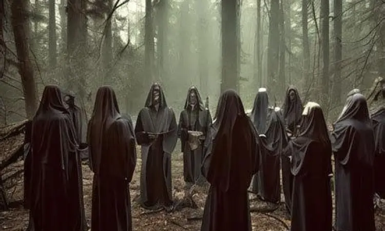 Pertemuan para tetua Kultus Iblis