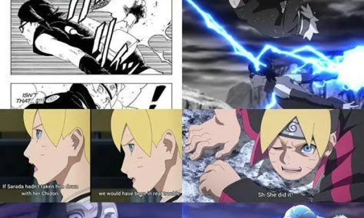 Kemampuan Boro dalam manga Boruto