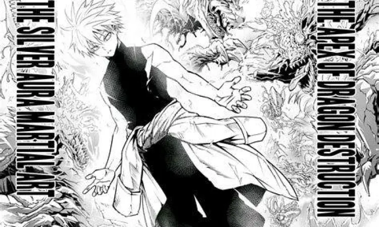 Panel aksi intens dari Ragna Crimson manga