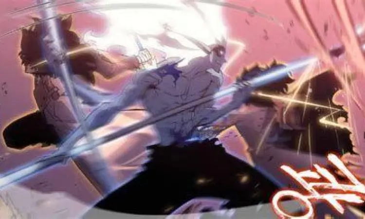 Pertarungan Shadow Monarch Sung Jin-Woo bertarung melawan Frost Monarch