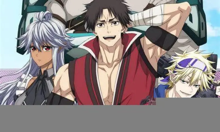 Adegan aksi Rick Gladston di Shinmai Ossan Boukensha manga