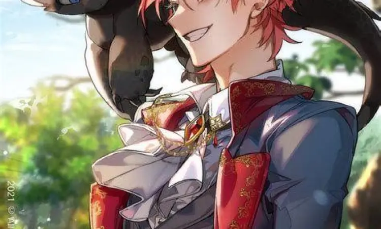 Ilustrasi Cale Henituse dan naga kecil Raon Miru