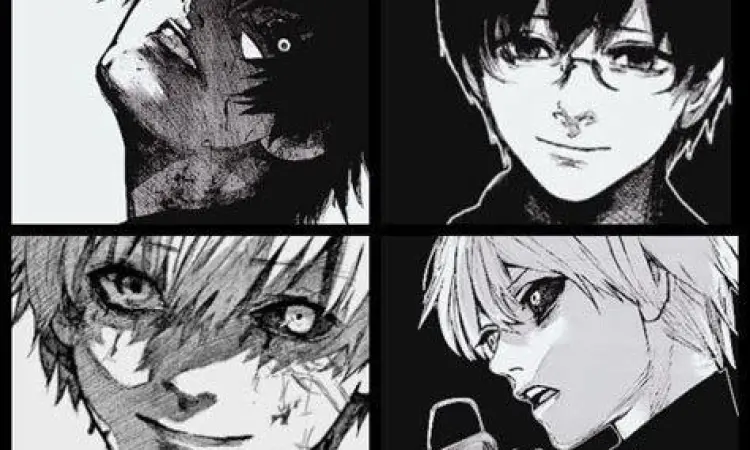Evolusi karakter Ken Kaneki di manga