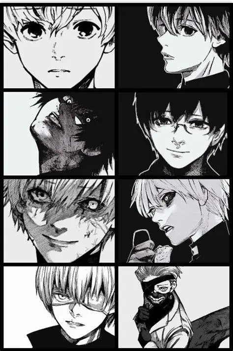 Transformasi Ken Kaneki Evolusi karakter Ken Kaneki di manga