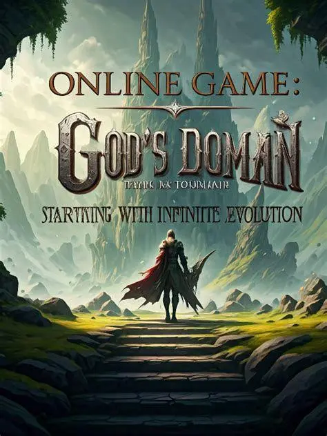 Dunia Virtual God's Domain Visualisasi dunia God's Domain dalam novel