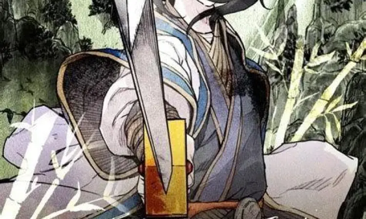 Aksi pedang dalam manhwa The Undefeatable Swordsman