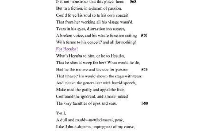 Representasi drama klasik Hamlet tentang dilema balas dendam