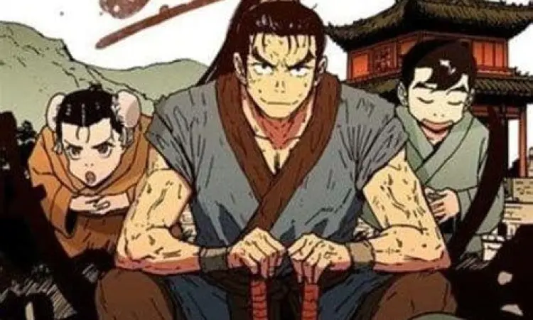 Momen kebersamaan Noh Gajang dengan anak-anaknya di komik Peerless Dad