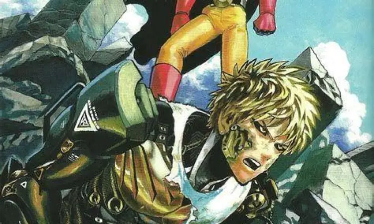 Gaya gambar Yusuke Murata yang sangat detail dalam manga OPM
