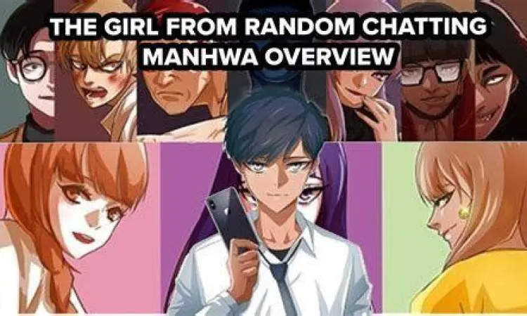 Adegan aksi intens dalam Random Chat manhwa