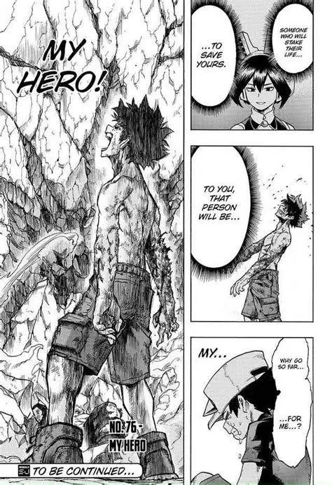 Seni Manga BNHA Panel manga My Hero Academia yang artistik