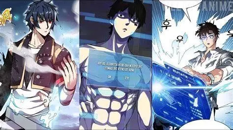 Sistem RPG Skeleton Soldier Tampilan sistem status dan skill dalam manhwa