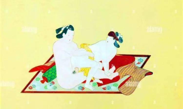 Seni Shunga tradisional Jepang