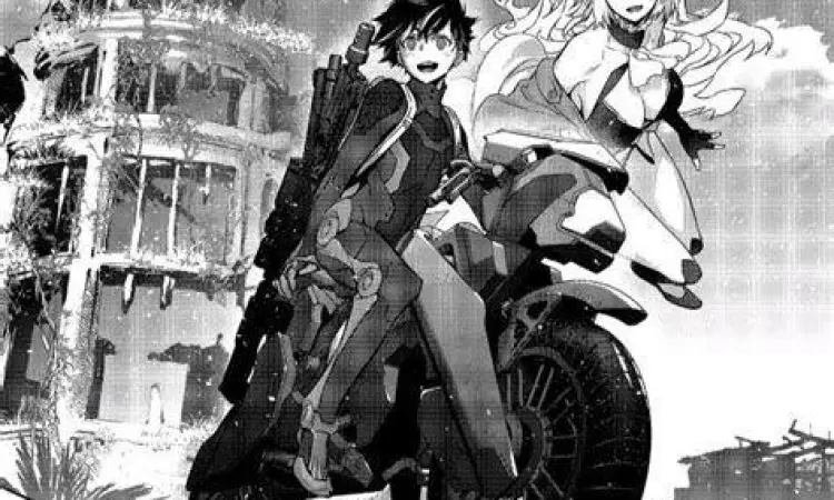Akira dan Alpha dalam Rebuild World Manga