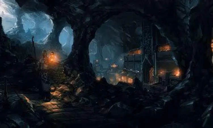 Pemandangan kelam dunia Dungeon Defense