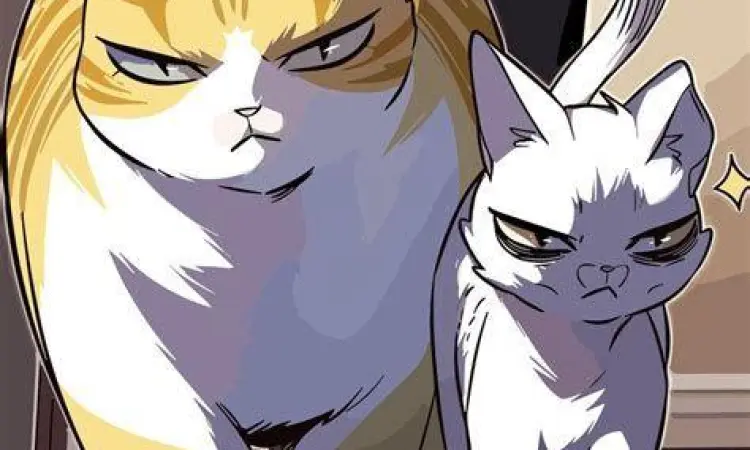 Kucing-kucing lucu dalam komik Eleceed