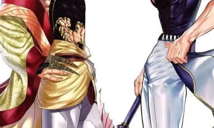 Qin Shi Huang dan Hades bertarung di arena