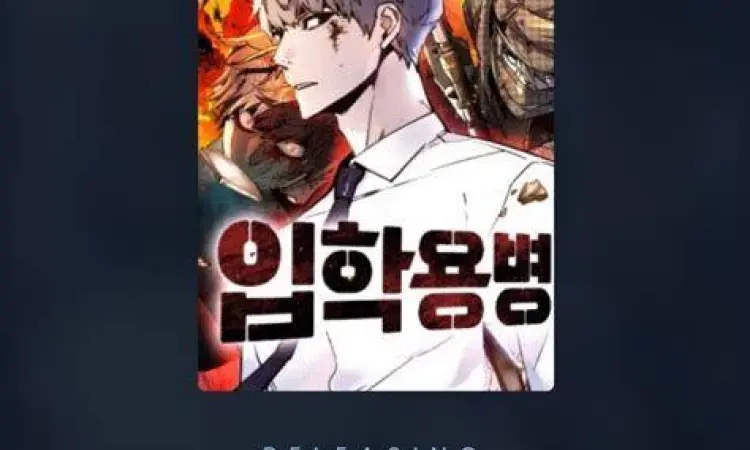 Gaya seni manhwa Teenage Mercenary yang mendetail