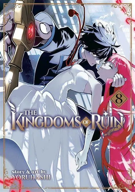 Visual Pertarungan Magis Adegan pertarungan epik di the kingdom of ruin manga