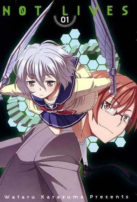 Art Style Not Lives Gaya gambar detail Wataru Karasuma dalam Not Lives