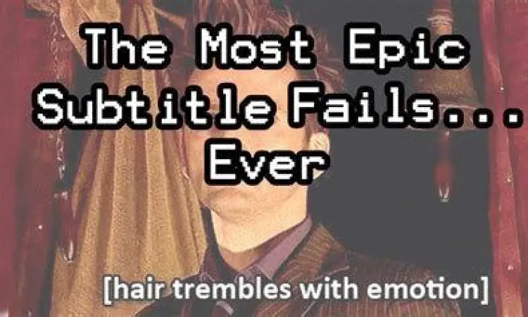 Kesalahan Terjemahan Literal Contoh kesalahan terjemahan literal pada subtitle