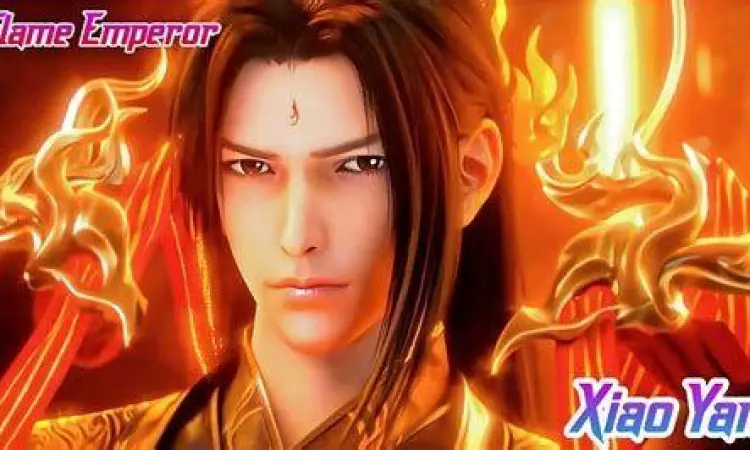 Kekuatan Api Xiao Yan Xiao Yan menggunakan kekuatan api