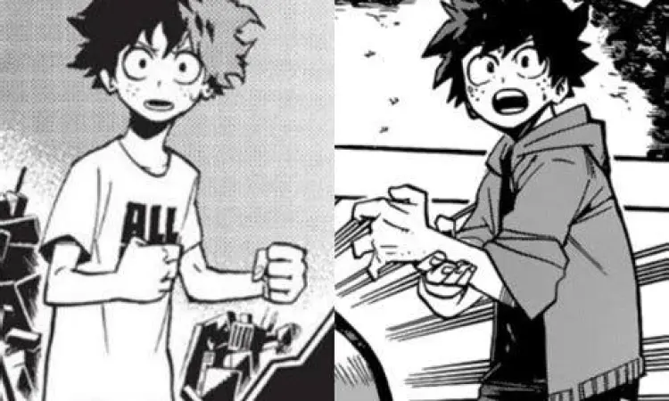 Gaya seni Kohei Horikoshi dalam manga