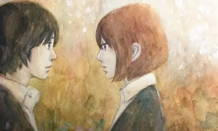 Gaya seni Shuzo Oshimi dalam Aku no Hana manga