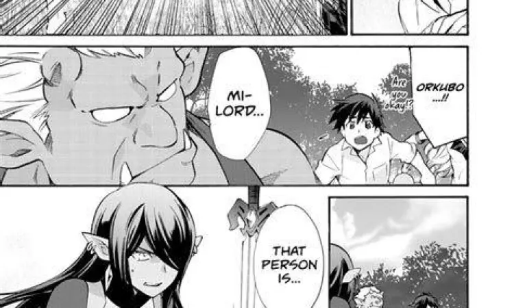 Panel manga Isekai de Tochi yang memperlihatkan kegiatan bertani