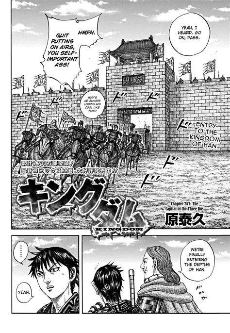 Medan Perang Gian Strategi pertempuran Gian dalam manga Kingdom