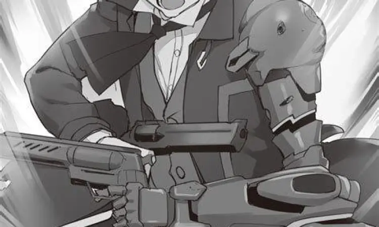 Desain senjata Donner dan Schlag dalam arifureta manga