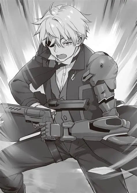 Senjata Ikonik Hajime Desain senjata Donner dan Schlag dalam arifureta manga