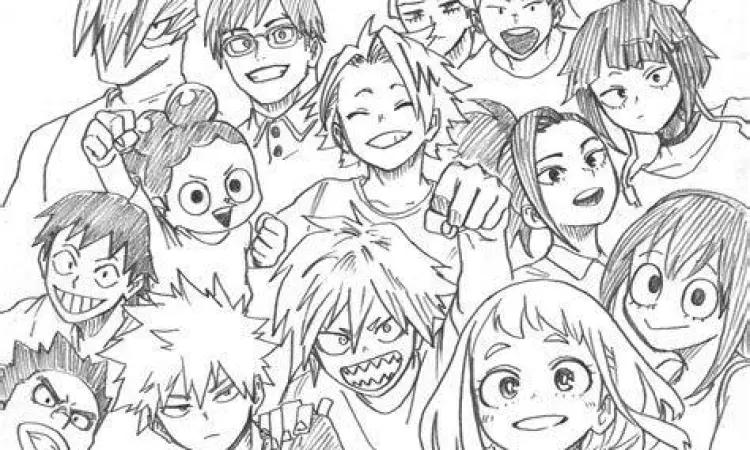 Hero Class 1-A Seluruh siswa Kelas 1-A U.A. High School