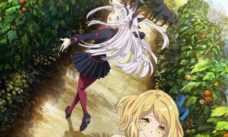 Pemandangan Pertanian Fantasi Pemandangan pertanian di dunia isekai yang damai