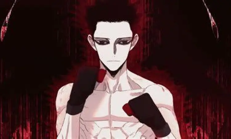 Gaya seni JH dalam the boxer manhwa yang atmosferik