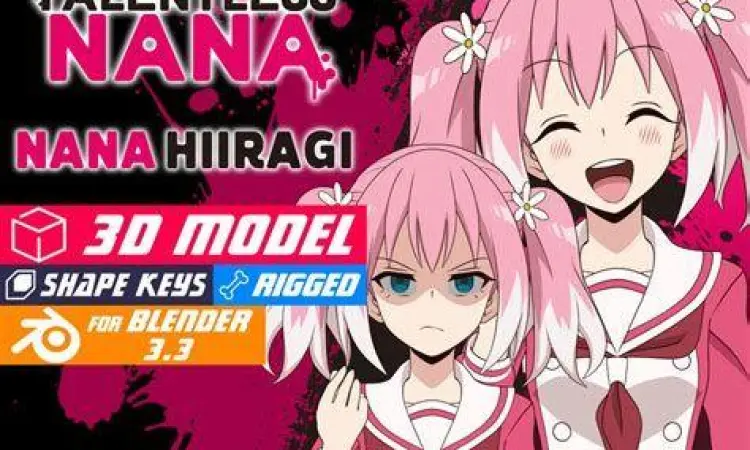 Nana Hiiragi karakter utama Munou no Nana