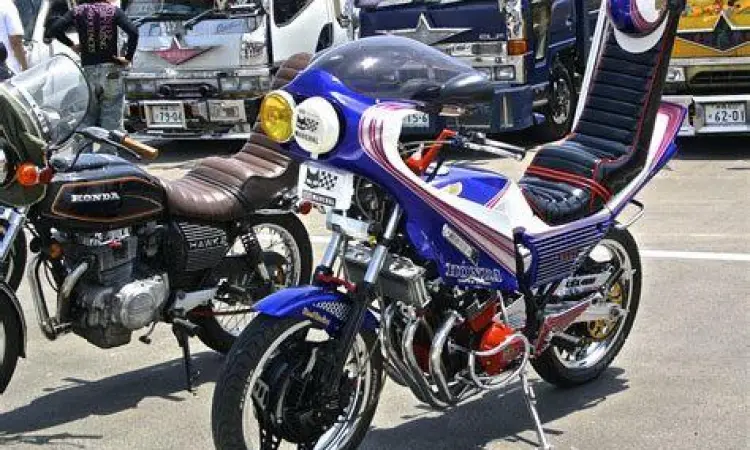 Subkultur Bosozoku Anggota geng motor Bosozoku di Jepang