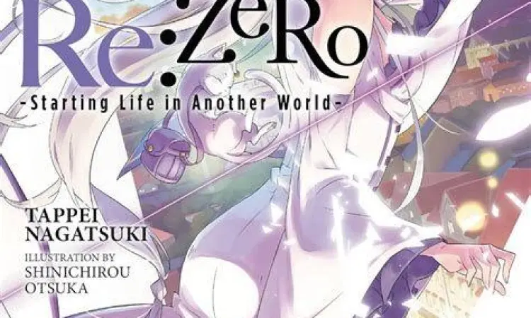 Cover manga Re Zero arc pertama yang menampilkan Subaru Natsuki