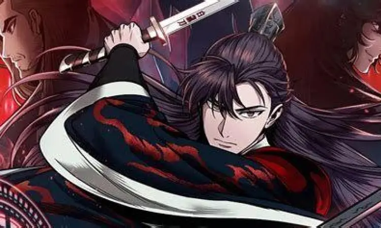 Adegan aksi intens dalam manhwa Nano Machine