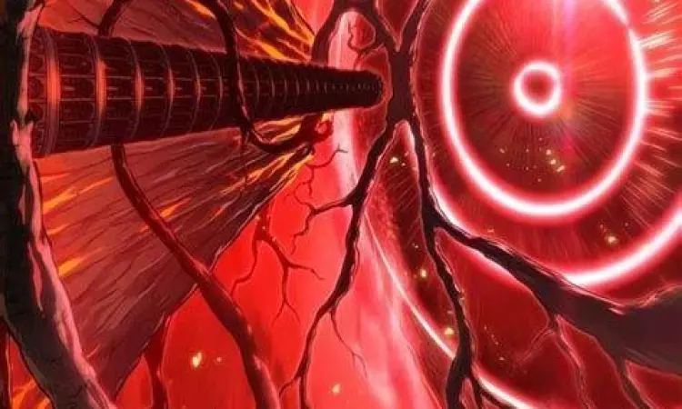 Jaehwan berdiri di depan Menara Mimpi Buruk