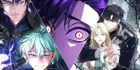 Seni Manhwa Seni ilustrasi reinkarnasi penjahat