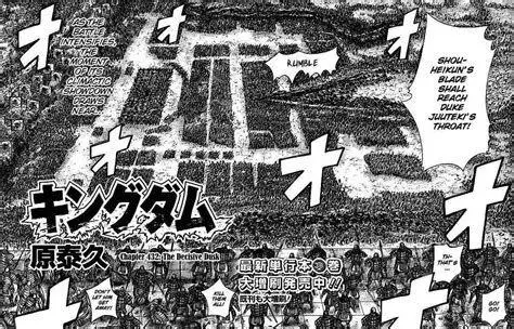 Strategi Perang Kingdom Strategi perang kolosal dalam manga Kingdom